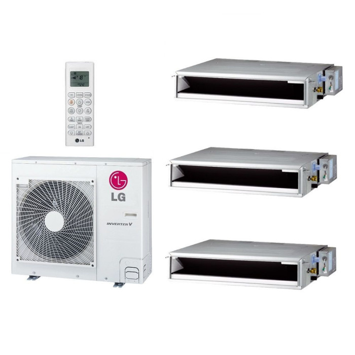 Комплект мульти-сплит-системы LG MU4M27.U44R0 / CL09R.N20x3