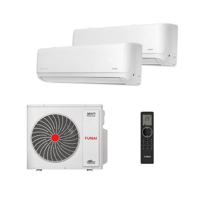Комплект мульти-сплит-системы Funai RAM-I-2KG55HP.01/U / RAM-I-DA25HP.W01/S + RAM-I-DA30HP.W01/S