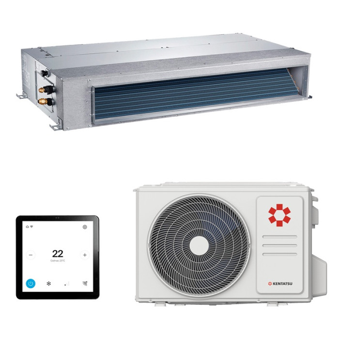 Полупромышленная сплит-система канального типа Kentatsu KSMB53HZRN1W / KSUNB53HZRN1