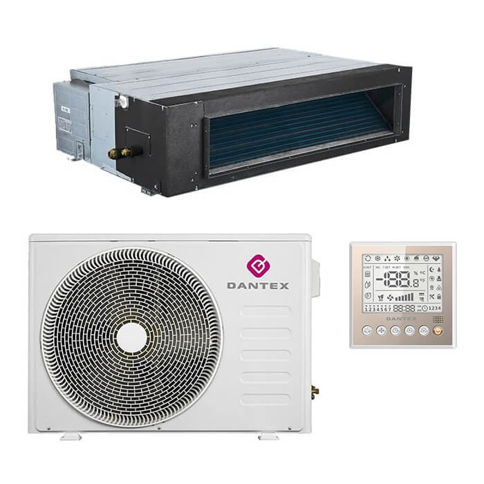 Полупромышленная сплит-система канального типа Dantex RK-18HTNE-W / RK-18BHTN