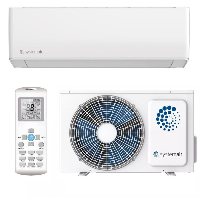 Сплит-система настенного типа Systemair SYSPLIT WALL SIMPLE 24 EVO HP Q