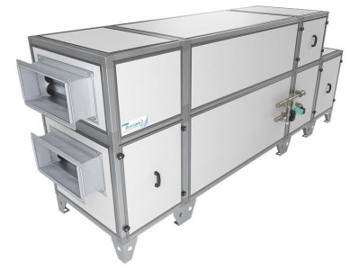 Приточно-вытяжная вентиляционная установка Breezart 6000-C Aqua RP W PB