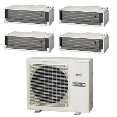 Комплект мульти-сплит-системы Hitachi RAM-110NP5E / RAD-50RPE + RAD-25RPE + RAD-18QPEx2