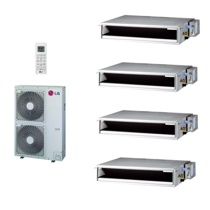 Комплект мульти-сплит-системы LG MU5M40.U44 / CL09R.N20x4
