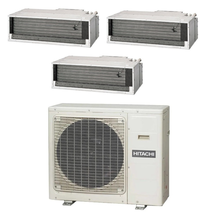 Комплект мульти-сплит-системы Hitachi RAM-110NP5E / RAD-50RPE + RAD-25RPEx2