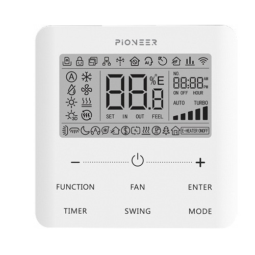 Полупромышленная сплит-система канального типа Pioneer KFDI48GV / KONI48GY с зимним комплектом (-40)