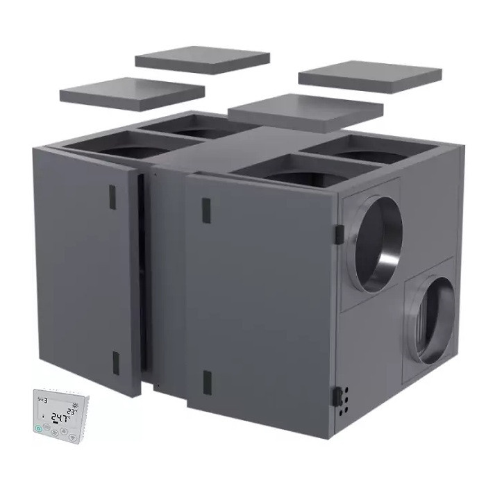 Приточно-вытяжная вентиляционная установка Zilon ZPVR-N 3200 UER EC