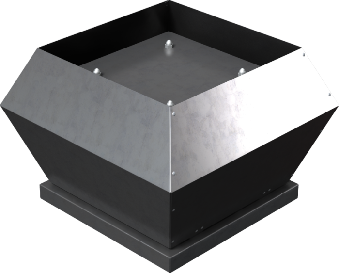 Крышный вентилятор с вертикальным выбросом воздуха ZFR 3,5-4E