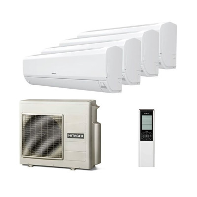 Комплект мульти-сплит-системы Hitachi RAM-110NP5E / RAK-35RPEx4