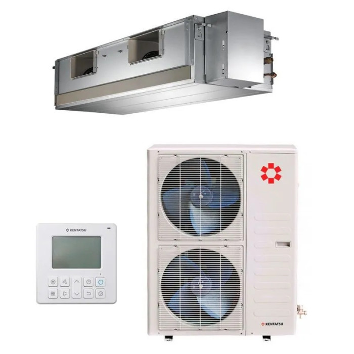 Полупромышленная сплит-система канального типа Kentatsu KSTR176HFAN3R / KSUT176HFAN3L с зимним комплектом (-40)