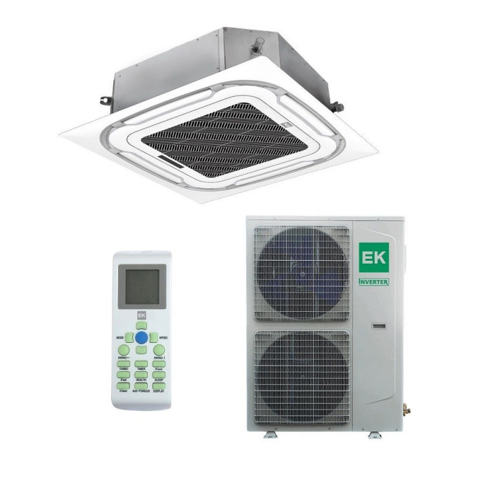 Сплит-система кассетного типа Euroklimat EKCX-140HNN4 / EKOX-140HNN4