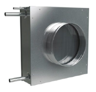 Канальный нагреватель воздуха для системы вентиляции Komfovent Domekt DHCW-250