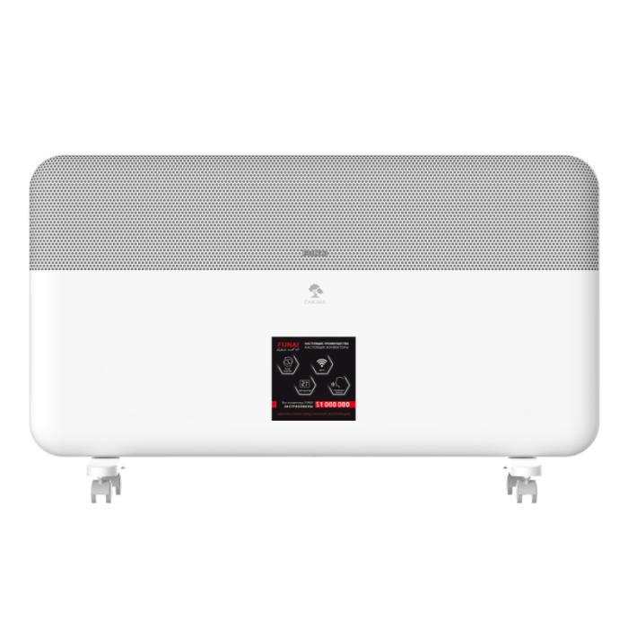 Электрические конвекторы с LED-дисплеем серии CHIKARA ECH-CHE1500WT