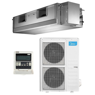 Полупромышленная сплит-система канального типа Midea MHG-60HWN1-R(A) / MOU-55HN1-R с зимним комплектом (-40)