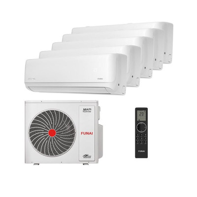 Комплект мульти-сплит-системы Funai RAM-I-5KG120HP.01/U / RAM-I-DA25HP.W01/Sx5
