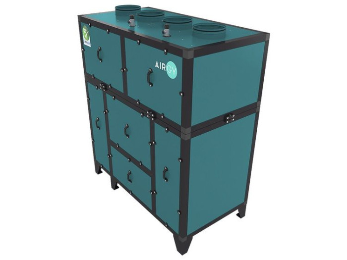 Приточно-вытяжная вентиляционная установка Airgy 1000-C Eco Pro