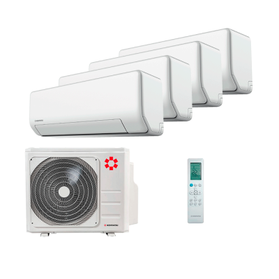 Комплект мульти-сплит-системы Kentatsu K4MRA80HZRN1 / KSGPA26HZRN1x4