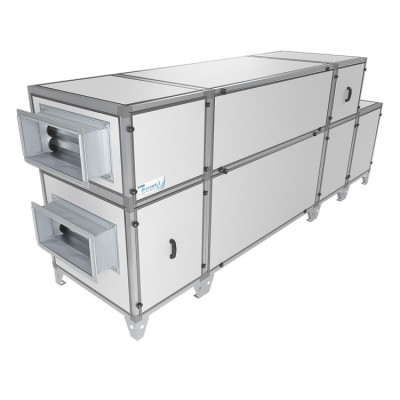 Приточно-вытяжная вентиляционная установка Breezart 6000-C Lux RP F PB 45
