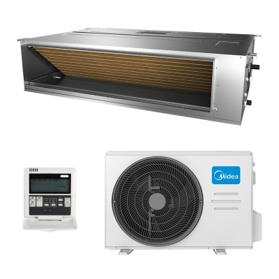 Полупромышленная сплит-система канального типа Midea MTI-24HWN1P-Q(A) / MOX431U-24HN1-Q