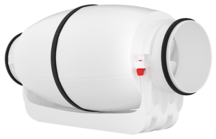 Круглый канальный вентилятор в шумоизолированном корпусе серии LS-150-V