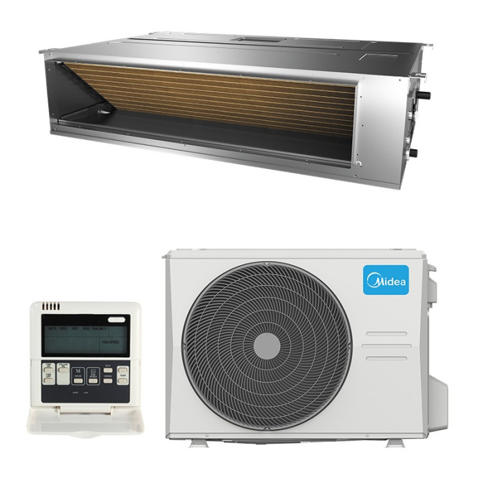 Полупромышленная сплит-система канального типа Midea MTI-36HWFNXP(GA) / MOD30U-36HFN8-R(GA)