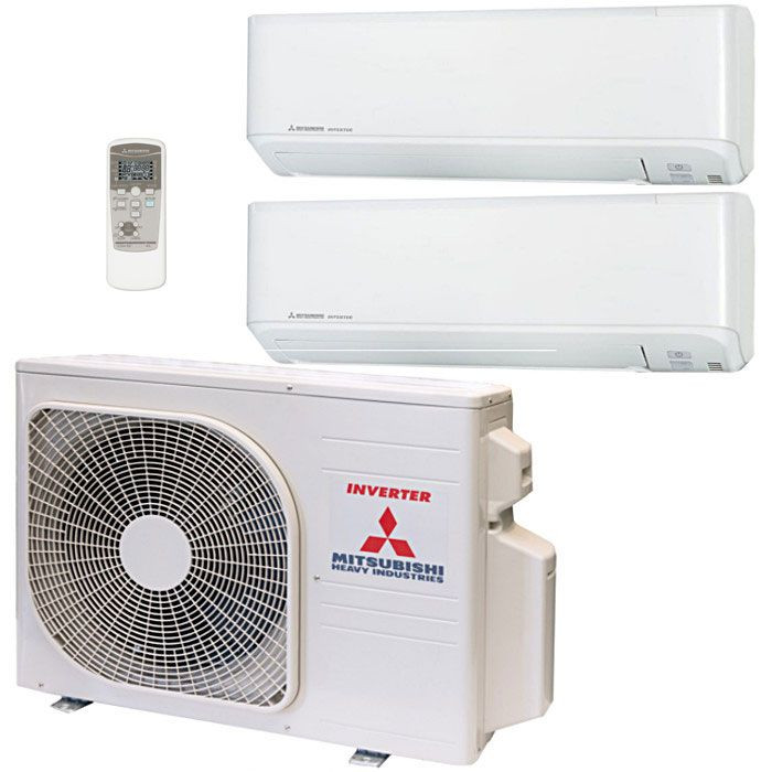 Комплект мульти-сплит-системы Mitsubishi Heavy Industries SCM45ZS-W / SKM20ZSP-W + SKM25ZSP-W