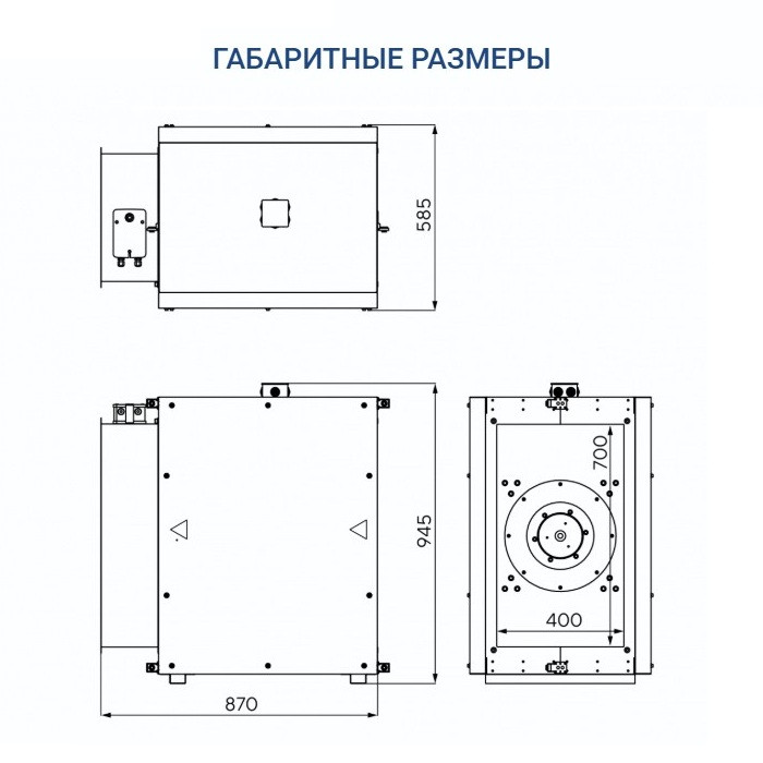 Вытяжная вентиляционная установка Turkov VBOX 5100