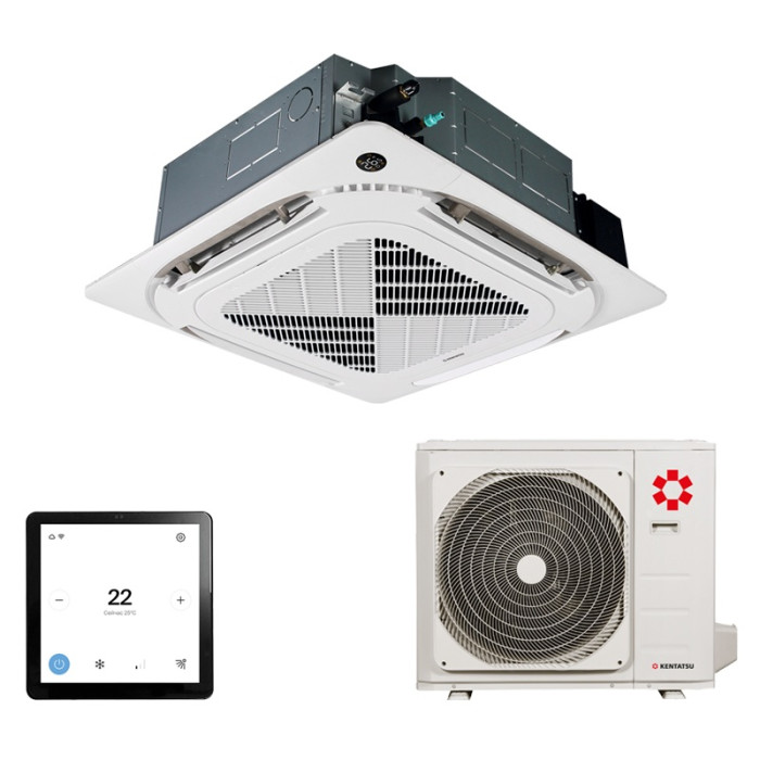 Сплит-система кассетного типа Kentatsu KSVB105HZRN1W / KSUNB105HZRN1