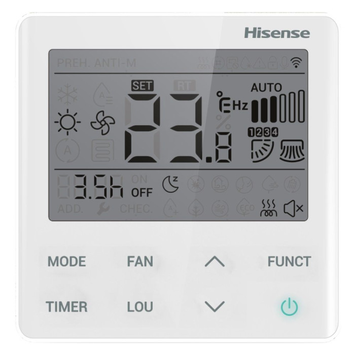 Внутренний блок мульти-сплит-системы Hisense AMS-18UW4RXSKB01 Wi-Fi