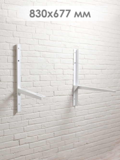 Кронштейн 420x450мм, S=2,0мм, (нагрузка 50 кг), пара SPL-4245УS