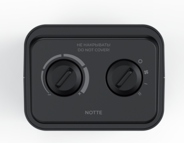 Тепловентилятор NOTTE RFH-N1500DC-BL
