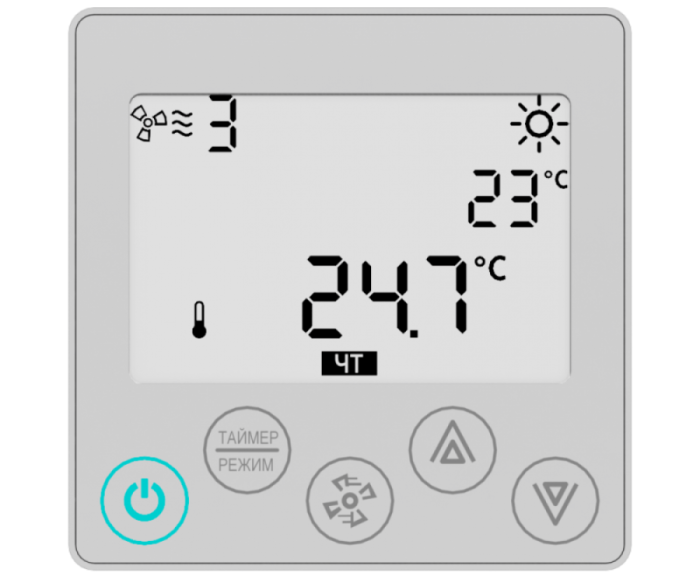 Компактная приточная установка серии AIRLITE RCL 1200S.PW