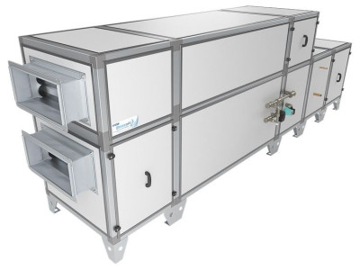 Приточно-вытяжная вентиляционная установка Breezart 4500-C Aqua RP F PB