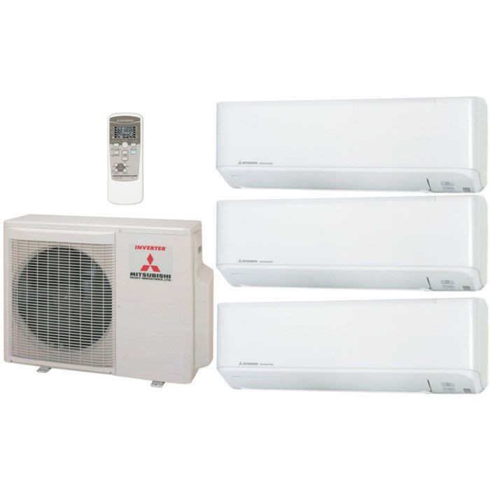 Комплект мульти-сплит-системы Mitsubishi Heavy Industries SCM50ZS-W / SKM25ZSP-W + SKM20ZSP-Wx2