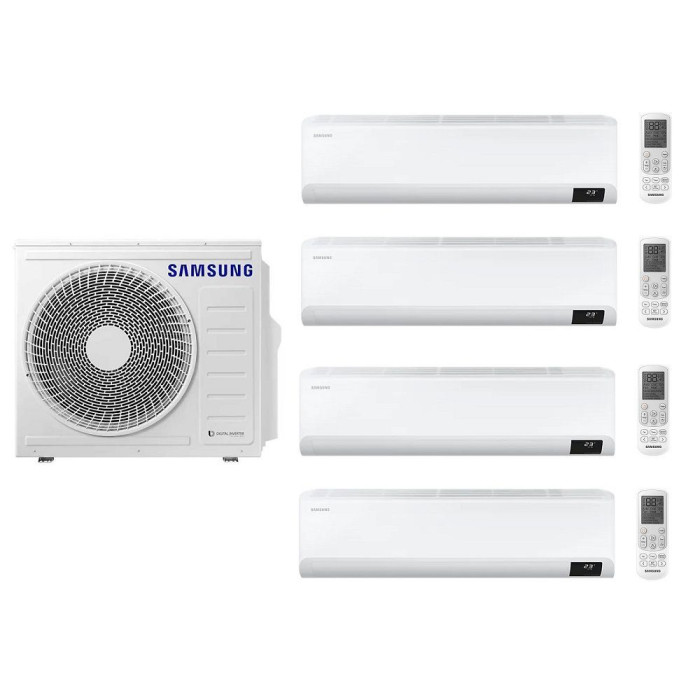 Комплект мульти-сплит-системы Samsung AJ080TXJ4KH/EA / AJ020TNTDKH/EAx4
