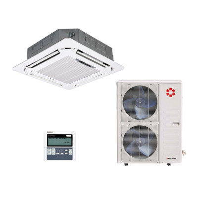 Сплит-система кассетного типа Kentatsu KSVQ140HFAN3 / KSUT140HFAN3 с зимним комплектом (-40)