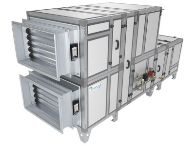 Приточно-вытяжная вентиляционная установка Breezart 4500-C Aqua RR F