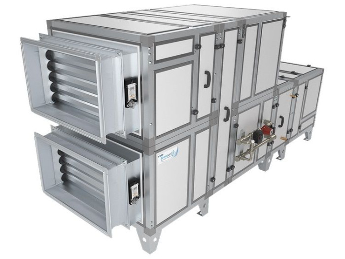 Приточно-вытяжная вентиляционная установка Breezart 4500-C Aqua RR F