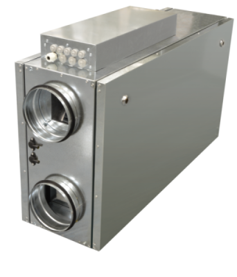 Приточно-вытяжная вентиляционная установка серии ZPVP 450 HW EC