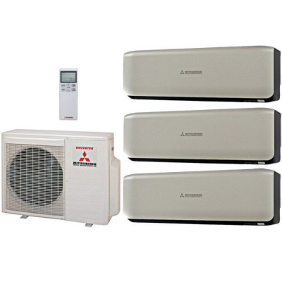 Комплект мульти-сплит-системы Mitsubishi Heavy Industries SCM60ZS-W / SRK25ZS-WT + SRK20ZS-WTx2