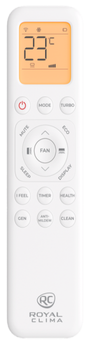 Инверторная сплит-система серии GLORIA INVERTER UPGRADE RCI-GL35HN (комплект)