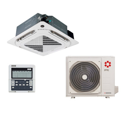 Сплит-система кассетного типа Kentatsu KSVT105HFAN3 / KSUR105HFAN3 с зимним комплектом (-40)