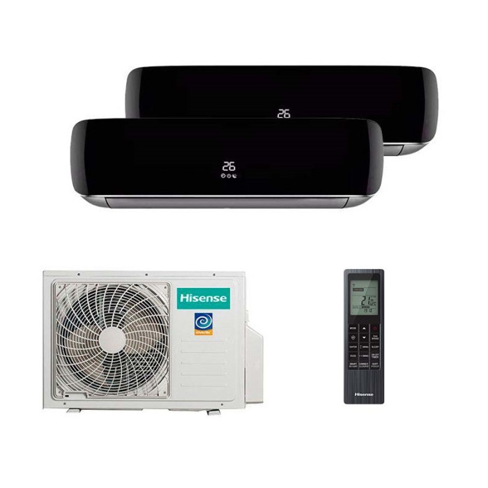 Комплект мульти-сплит-системы Hisense AMW2-14U4RGC / AMS-09UW4RVETG00(B)x2