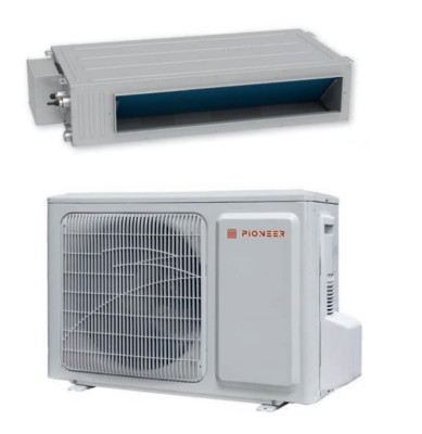 Полупромышленная сплит-система канального типа Pioneer KFD24GV / KON24GV с зимним комплектом (-40)