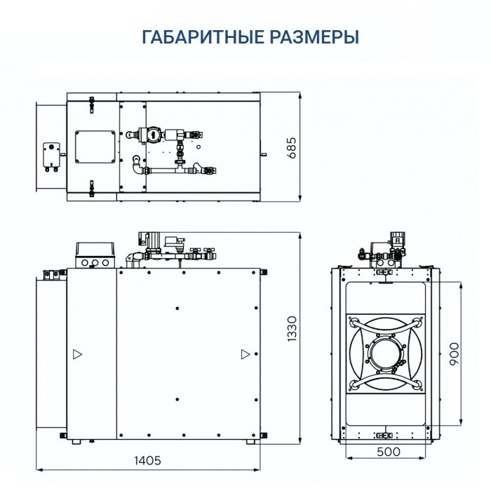 Приточная вентиляционная установка Turkov Capsule 8100 W 4R