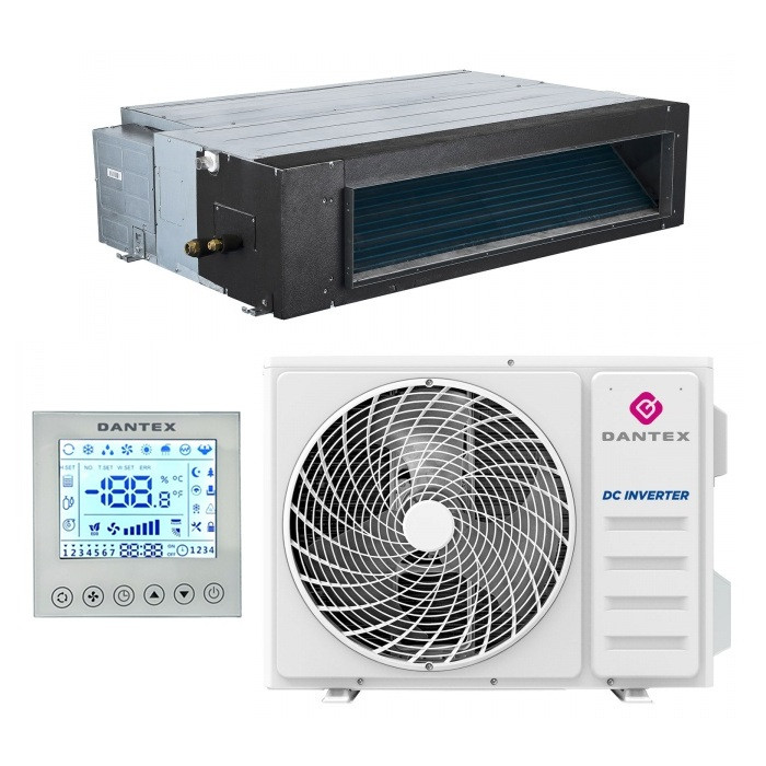 Полупромышленная сплит-система канального типа Dantex RKD-18BHTNI / RKD-18HTNIE-W