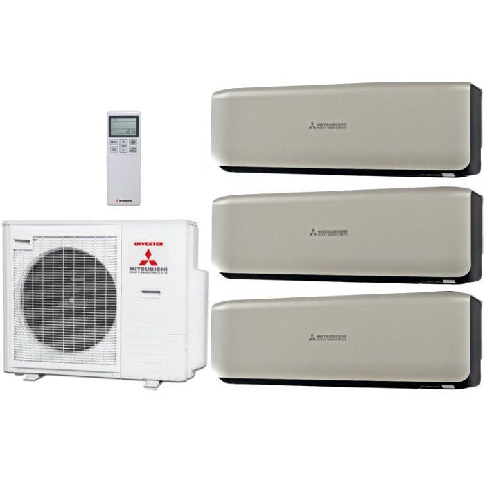 Комплект мульти-сплит-системы Mitsubishi Heavy Industries SCM71ZS-W / SRK25ZS-WTx3