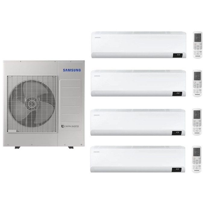 Комплект мульти-сплит-системы Samsung AJ100TXJ5KH/EA / AJ025TNAPKH/EAx4