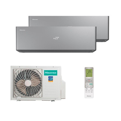 Комплект мульти-сплит-системы Hisense AMW2-14U4RGC / AS-10UW4RXVQH00AG(B)x2