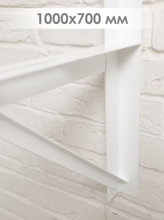 Кронштейн 1200x1000мм, S=3,0мм, (нагрузка 200 кг), пара SPL-120100S